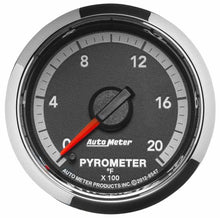 Load image into Gallery viewer, AUTOMETER 8547 2-1/16 Pyrometer Gauge 2000 Deg. Dodge Diesel