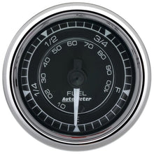 Load image into Gallery viewer, AUTOMETER 9710 2/16 Chrono Chrome Gauge Fuel Level Programmable