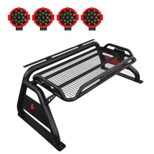 Load image into Gallery viewer, Black Horse Off Road ATRB-NIFRB-PLR Atlas Roll Bar Kit for Select Nissan Frontier