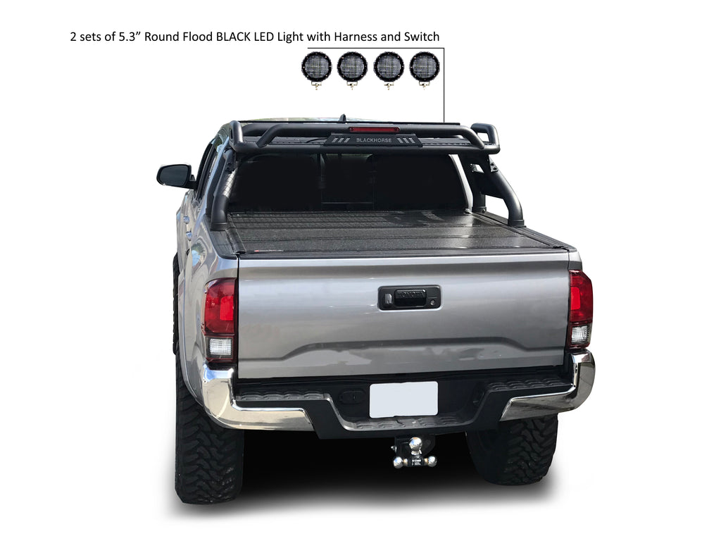 Black Horse Off Road ATRB-TOTAB-PLFB Atlas Roll Bar Kit for Select Toyota Tacoma