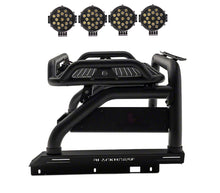 Load image into Gallery viewer, Black Horse Off Road ATRB5BK-PLB Atlas Roll Bar Kit for Select Chevrolet Colorado, GMC Canyon