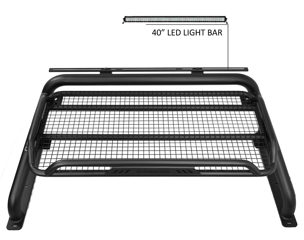 Black Horse Off Road ATRB8BK-KIT Atlas Roll Bar Kit for Select Ford Ranger
