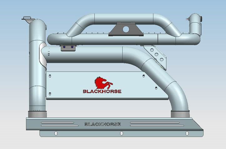 Black Horse Off Road ATRB8SS Atlas Roll Bar for Select Ford Ranger