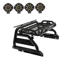Load image into Gallery viewer, Black Horse Off Road ATRB9BK-PLB Atlas Roll Bar Kit for Select Jeep Gladiator