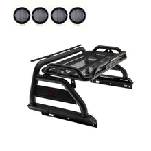 Load image into Gallery viewer, Black Horse Off Road ATRB9BK-PLFB Atlas Roll Bar Kit for Select Jeep Gladiator