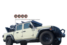Load image into Gallery viewer, Black Horse Off Road ATRB9BK-PLFR Atlas Roll Bar Kit for Select Jeep Gladiator