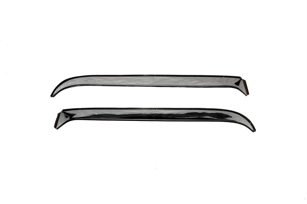 Auto Ventshade AVS 12642 Ventshade; 2 pc.; Stainless for Select Jeep Wrangler