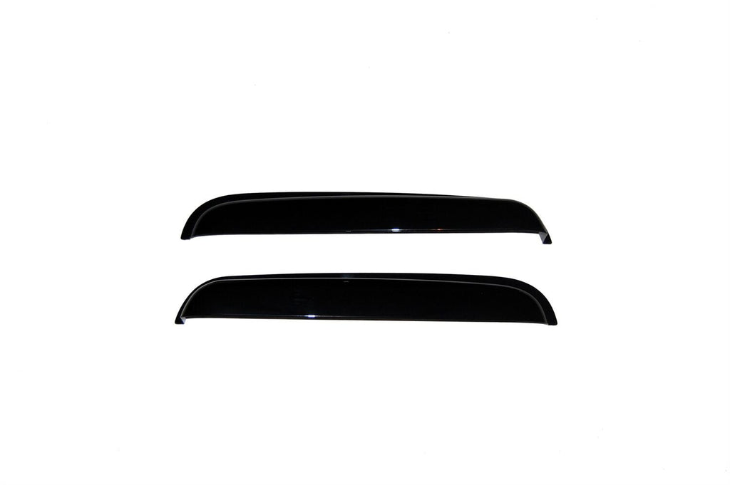 Auto Ventshade AVS 15613 Ventvisor Deflector; Smoke; Rear Outside Mount; 2 pc. for Select Ford F-250 Super Duty, Ford F-350 Super Duty