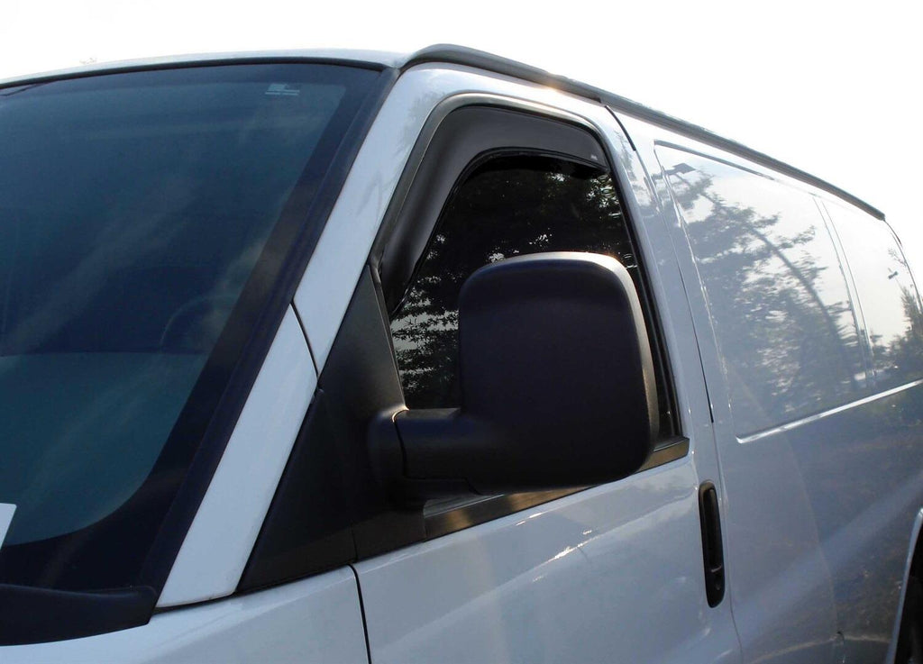 Auto Ventshade AVS 192052 Ventvisor Deflector; Smoke; In-Channel; 2 pc. for Select Toyota Sienna
