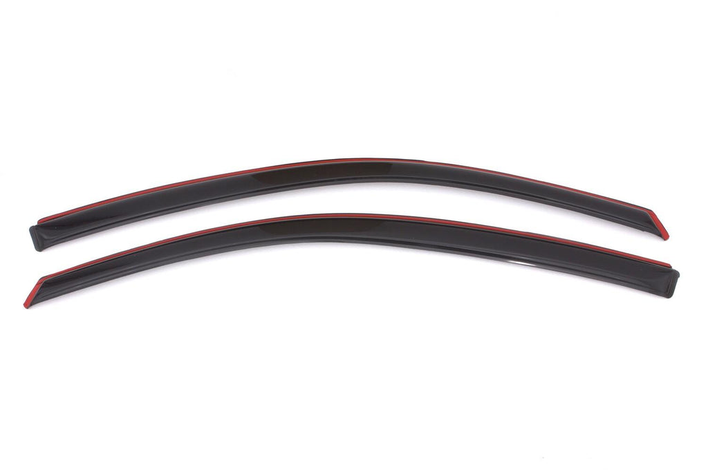 Auto Ventshade AVS 192532 Ventvisor Deflector; Smoke; In-Channel; 2 pc. for Select Honda Accord