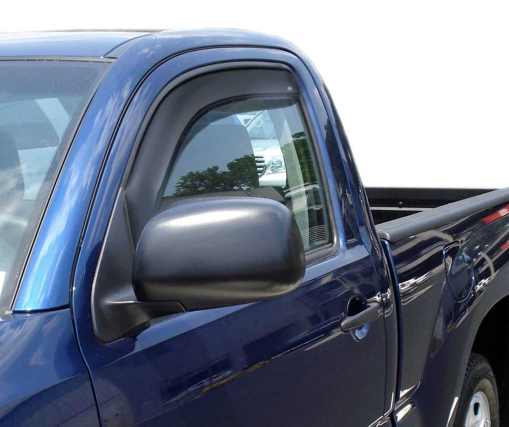 Auto Ventshade AVS 192706 Ventvisor Deflector; Smoke; In-Channel; 2 pc. for Select Toyota Tacoma