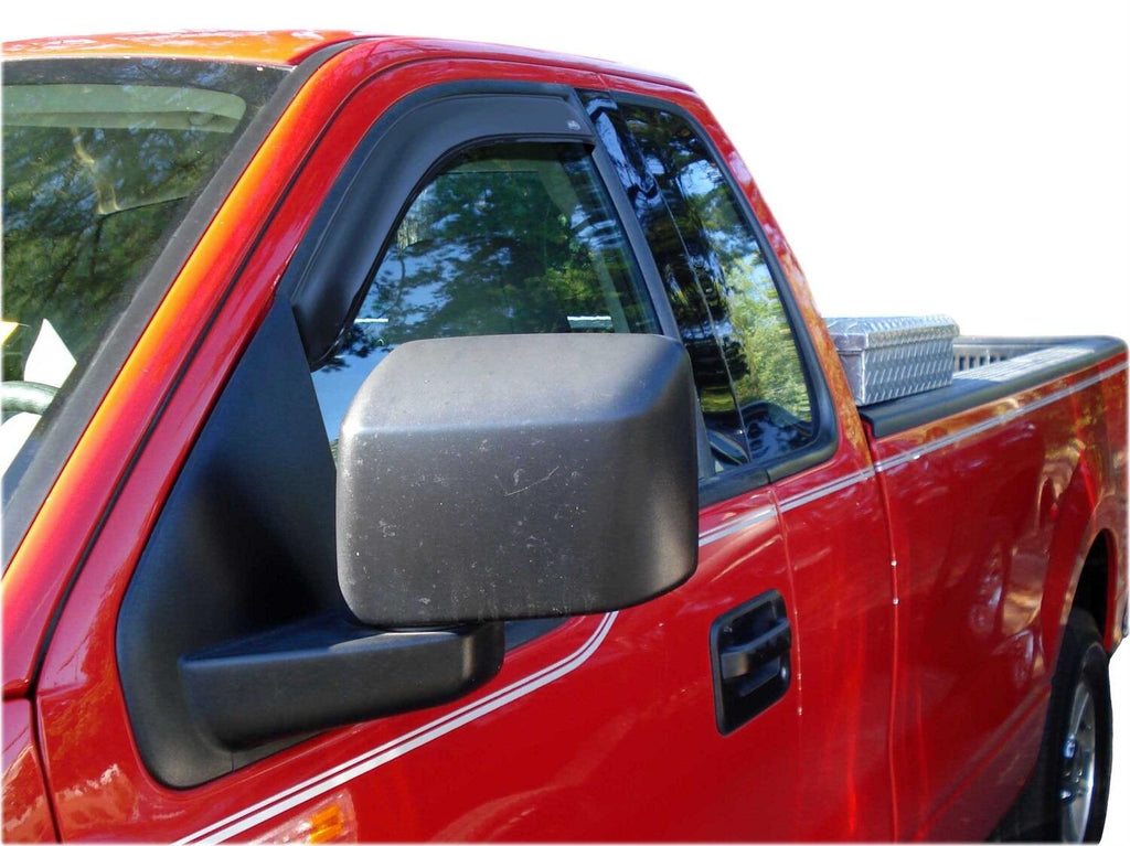 Auto Ventshade AVS 192805 Ventvisor Deflector; Smoke; In-Channel; 2 pc. for Select Ford F-150