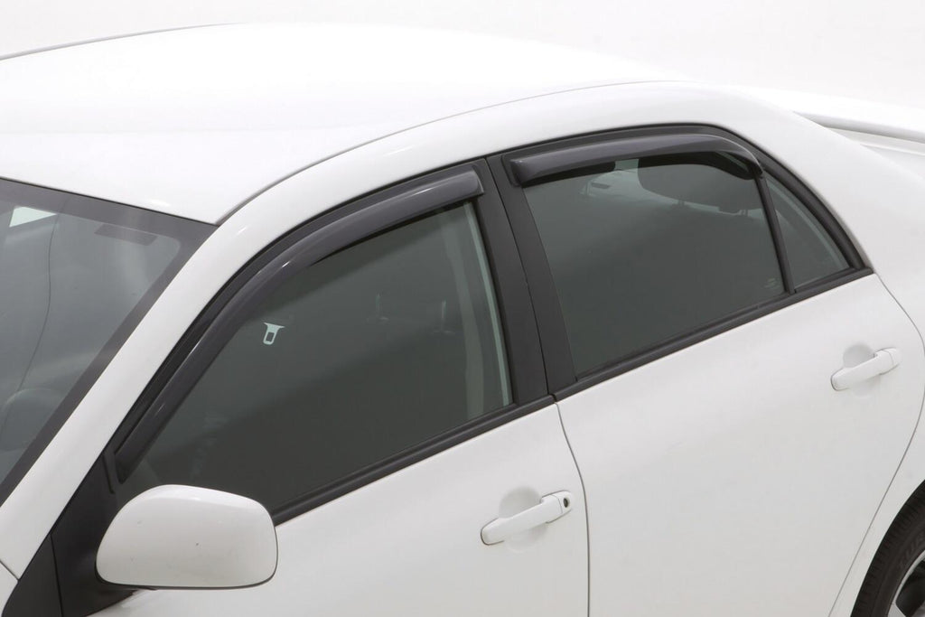 Auto Ventshade AVS 194073 Ventvisor Deflector; Smoke; In-Channel; 4 pc. for Select Toyota Corolla