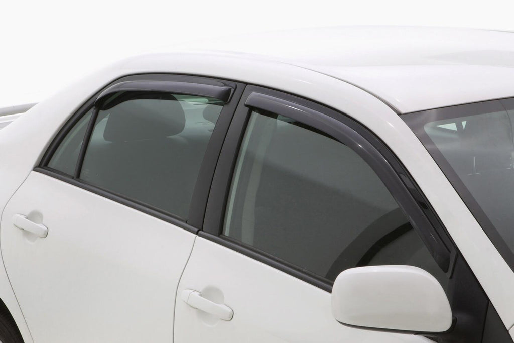 Auto Ventshade AVS 194073 Ventvisor Deflector; Smoke; In-Channel; 4 pc. for Select Toyota Corolla