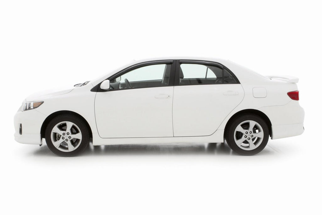 Auto Ventshade AVS 194073 Ventvisor Deflector; Smoke; In-Channel; 4 pc. for Select Toyota Corolla