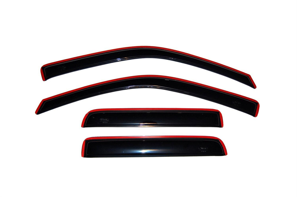 Auto Ventshade AVS 194133 Ventvisor Deflector; Smoke; In-Channel; 4 pc. for Select Chevrolet Colorado, GMC Canyon