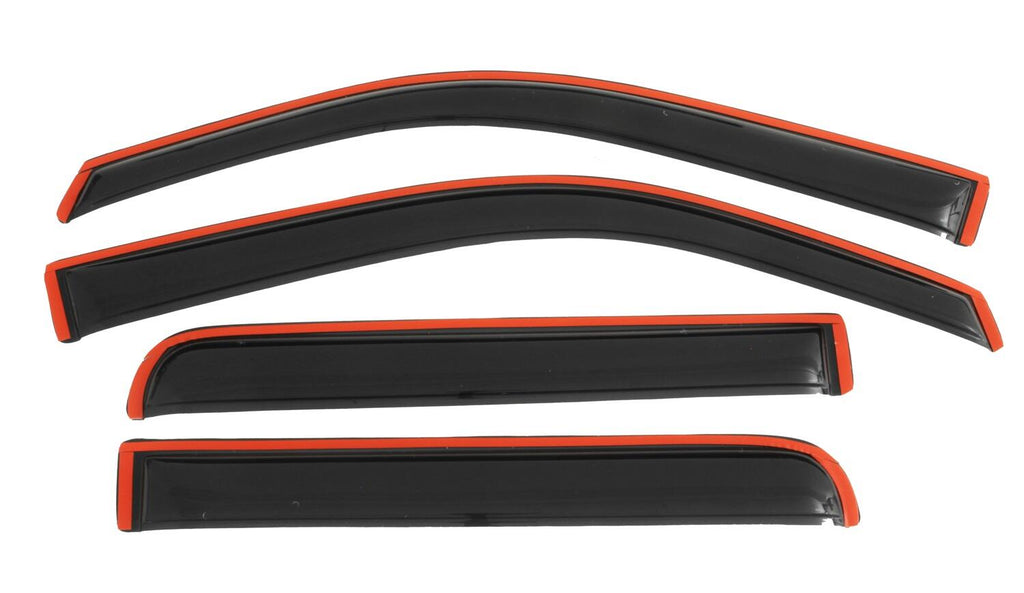 Auto Ventshade AVS 194155 Ventvisor Deflector; Smoke; In-Channel; 4 pc. for Select Ford F-150