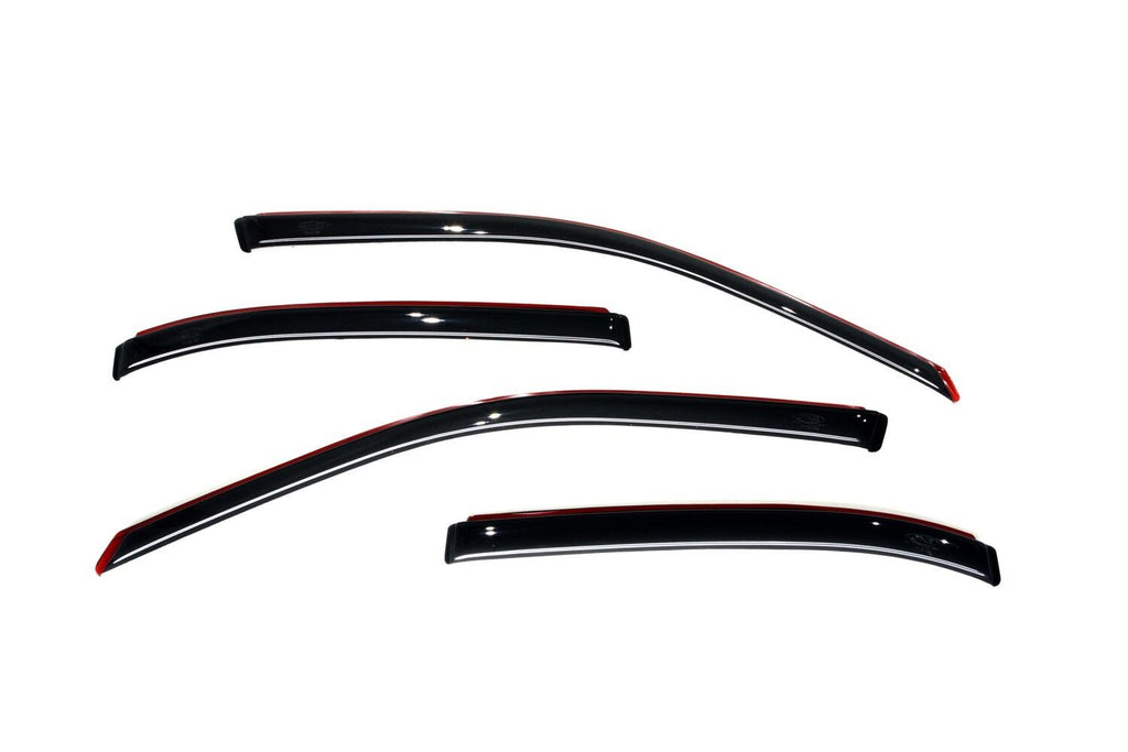 Auto Ventshade AVS 194213 Ventvisor Deflector; Smoke; In-Channel; 4 pc. for Select Honda Civic