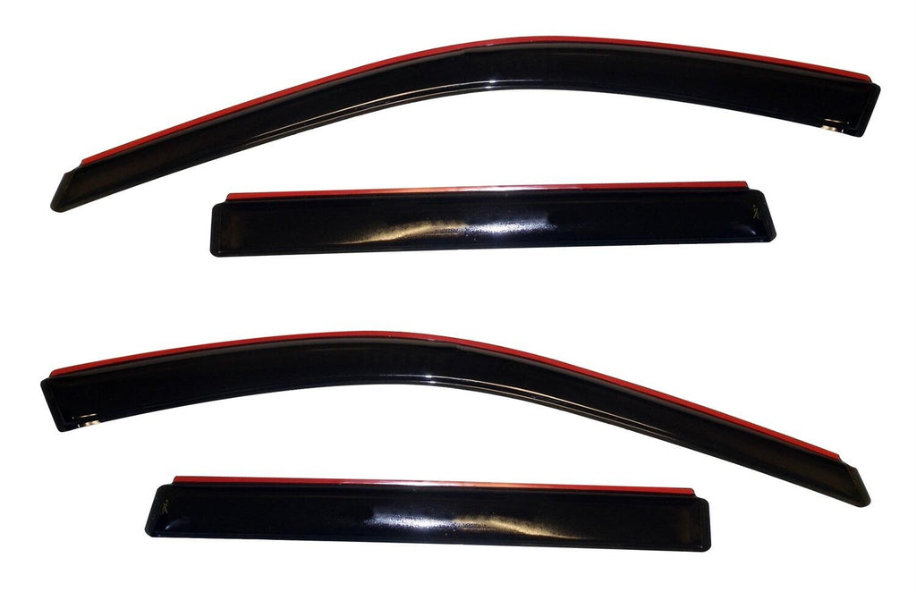 Auto Ventshade AVS 194252 Ventvisor Deflector; Smoke; In-Channel; 4 pc. for Select Jeep Grand Cherokee