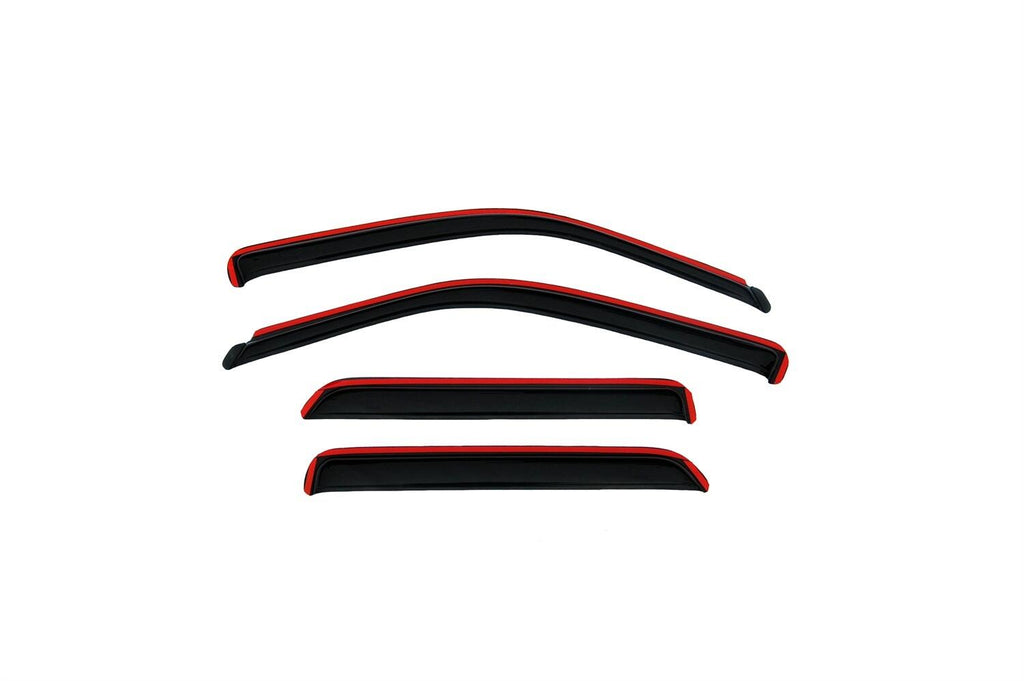 Auto Ventshade AVS 194253 Ventvisor Deflector; Smoke; In-Channel; 4 pc. for Select Hyundai Santa Fe