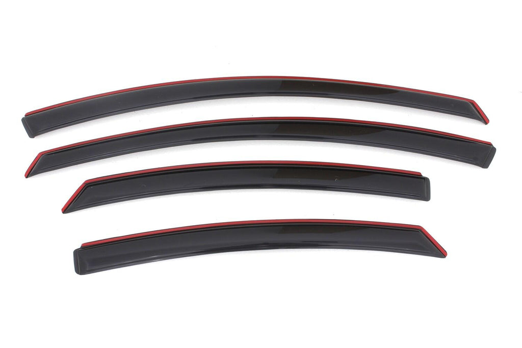 Auto Ventshade AVS 194261 Ventvisor Deflector; Smoke; In-Channel; 4 pc. for Select Hyundai Sonata