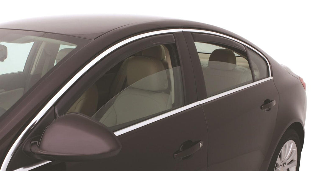 Auto Ventshade AVS 194275 Ventvisor Deflector; Smoke; In-Channel; 4 pc. for Select Buick Regal