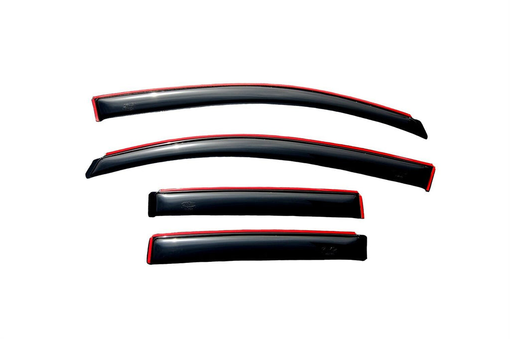 Auto Ventshade AVS 194323 Ventvisor Deflector; Smoke; In-Channel; 4 pc. for Select Dodge Caliber