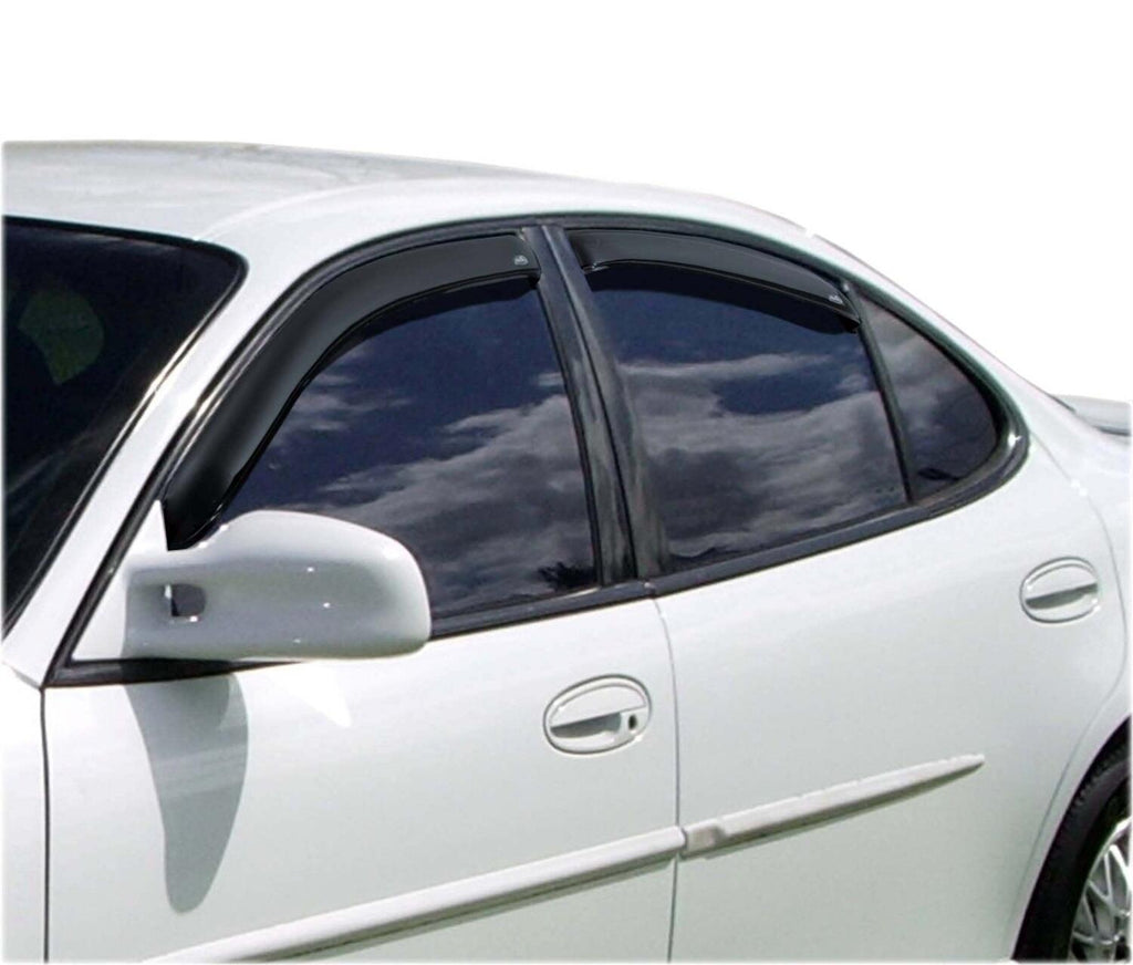 Auto Ventshade AVS 194358 Ventvisor Deflector; Smoke; In-Channel; 4 pc. for Select Pontiac Grand Prix