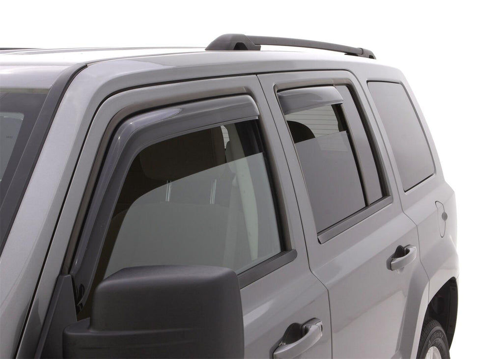 Auto Ventshade AVS 194359 Ventvisor Deflector; Smoke; In-Channel; 4 pc. for Select Jeep Patriot