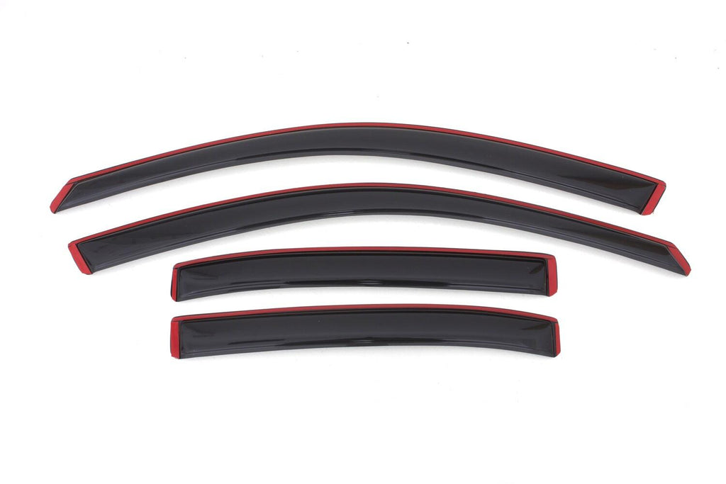 Auto Ventshade AVS 194362 Ventvisor Deflector; Smoke; In-Channel; 4 pc. for Select Chevrolet Malibu, Chevrolet Malibu Limited