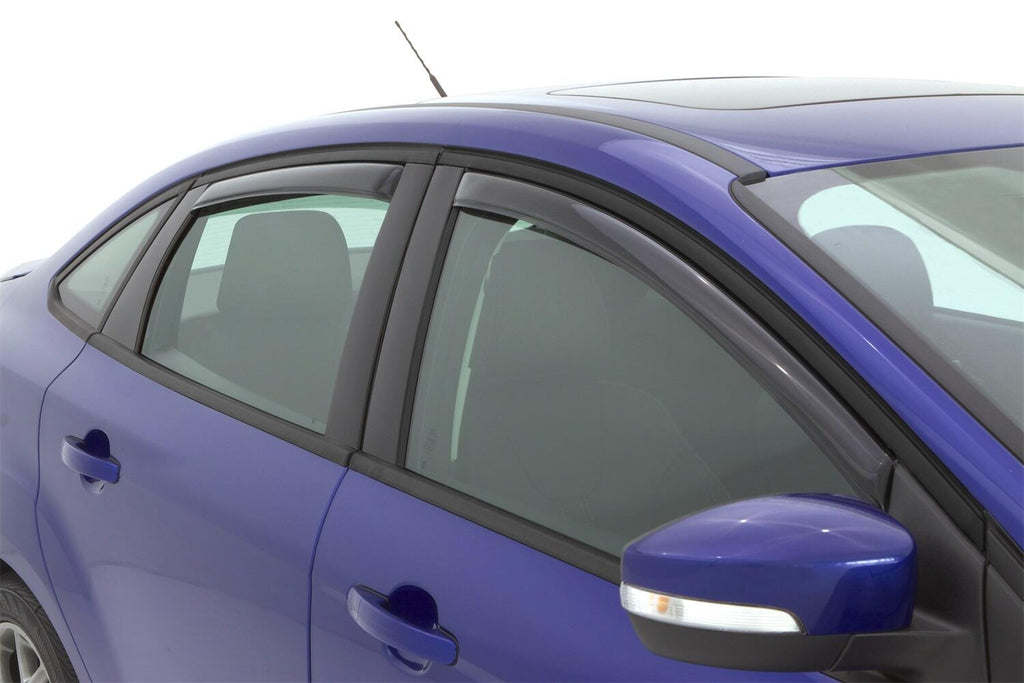 Auto Ventshade AVS 194373 Ventvisor Deflector; Smoke; In-Channel; 4 pc. for Select Ford Focus