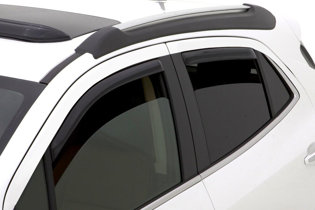 Auto Ventshade AVS 194446 Ventvisor Deflector; Smoke; In-Channel; 4 pc. for Select Buick Encore, Chevrolet Trax