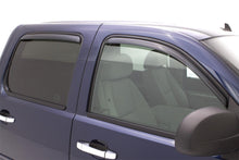 Load image into Gallery viewer, Auto Ventshade AVS 194515 Ventvisor Deflector; Smoke; In-Channel; 4 pc. for Select Chevrolet Avalanche, Chevrolet Silverado 1500, Chevrolet Silverado HD, Chevrolet Silverado HD, Chevrolet Suburban 1500, Chevrolet Suburban 2500, GMC Sierra 1500, GMC