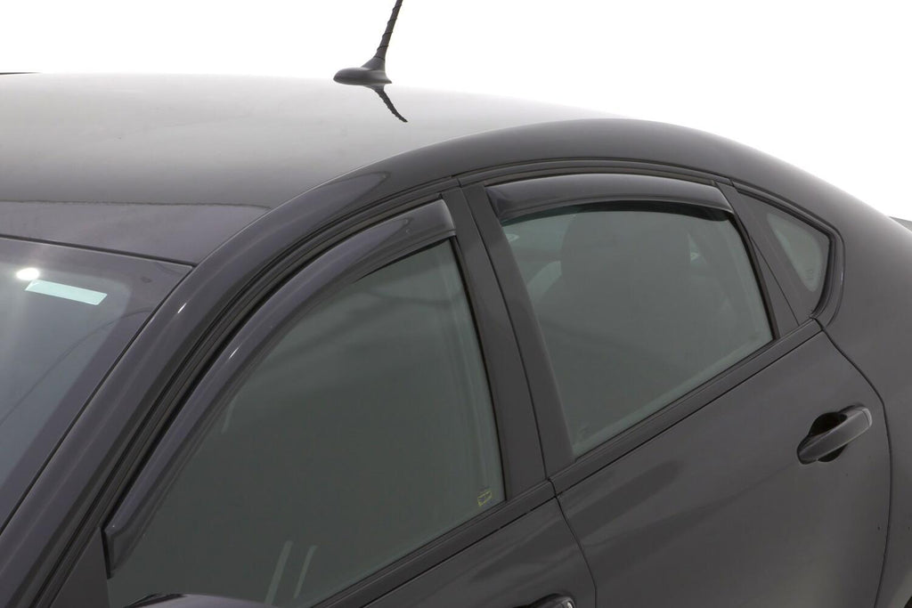 Auto Ventshade AVS 194529 Ventvisor Deflector; Smoke; In-Channel; 4 pc. for Select Dodge Dart