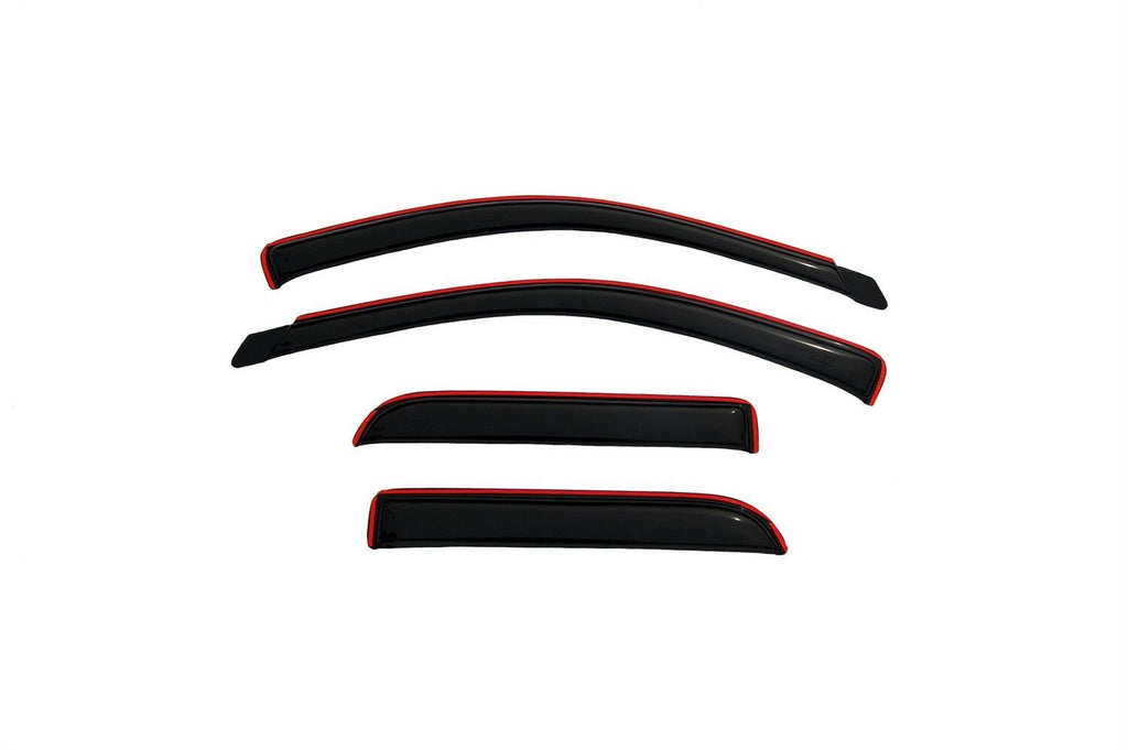 Auto Ventshade AVS 194623 Ventvisor Deflector; Smoke; In-Channel; 4 pc. for Select Dodge Ram 1500, Dodge Ram 2500, Dodge Ram