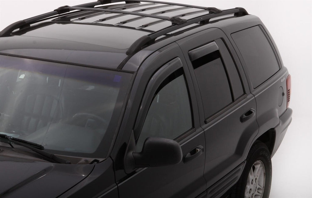 Auto Ventshade AVS 194650 Ventvisor Deflector; Smoke; In-Channel; 4 pc. for Select Jeep Grand Cherokee