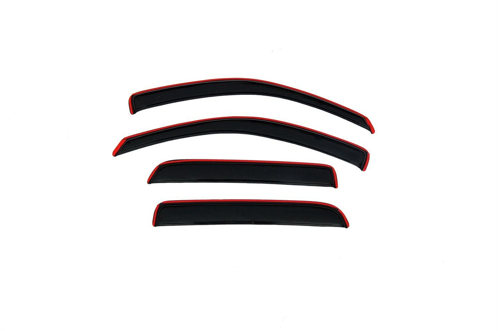 Auto Ventshade AVS 194656 Ventvisor Deflector; Smoke; In-Channel; 4 pc. for Select Dodge Dakota, Ram Dakota