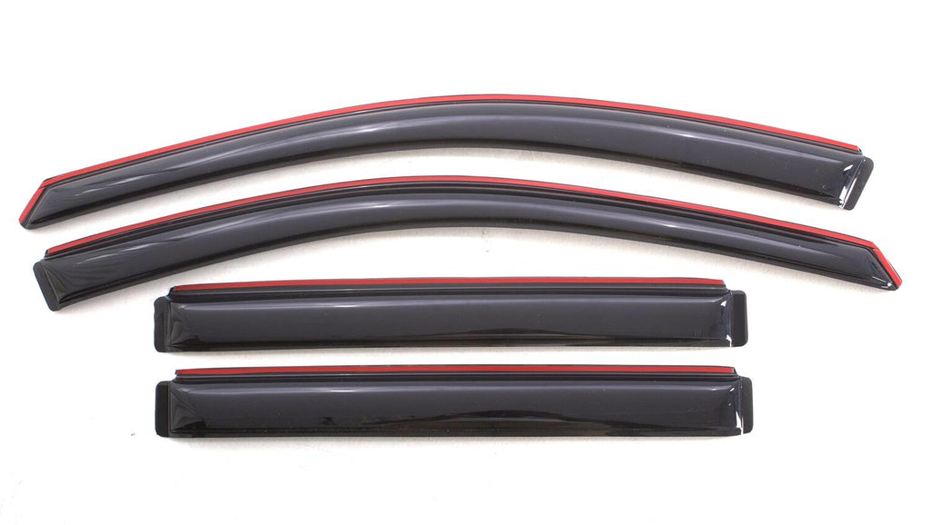 Auto Ventshade AVS 194657 Ventvisor Deflector; Smoke; In-Channel; 4 pc. for Select Buick Enclave