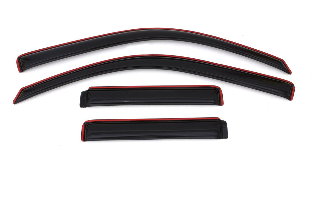 Auto Ventshade AVS 194733 Ventvisor Deflector; Smoke; In-Channel; 4 pc. for Select Chevrolet Trailblazer
