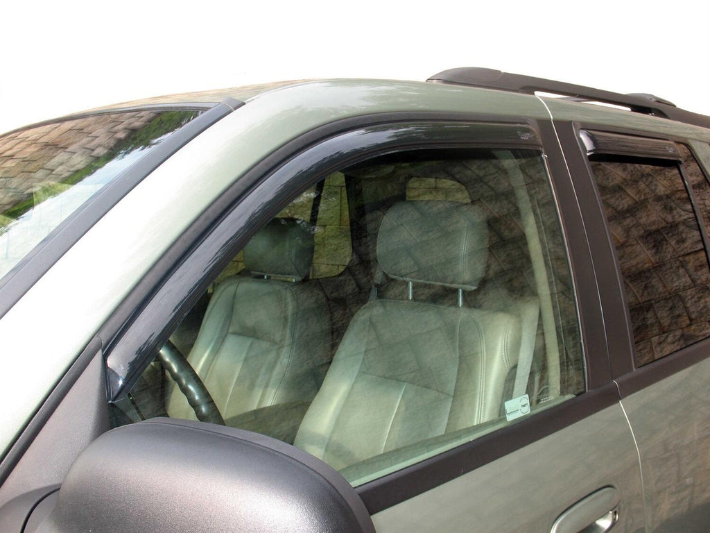 Auto Ventshade AVS 194733 Ventvisor Deflector; Smoke; In-Channel; 4 pc. for Select Chevrolet Trailblazer