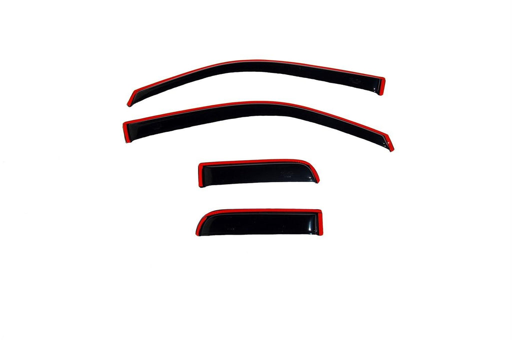 Auto Ventshade AVS 194704 Ventvisor Deflector; Smoke; In-Channel; 4 pc. for Select Toyota Tundra
