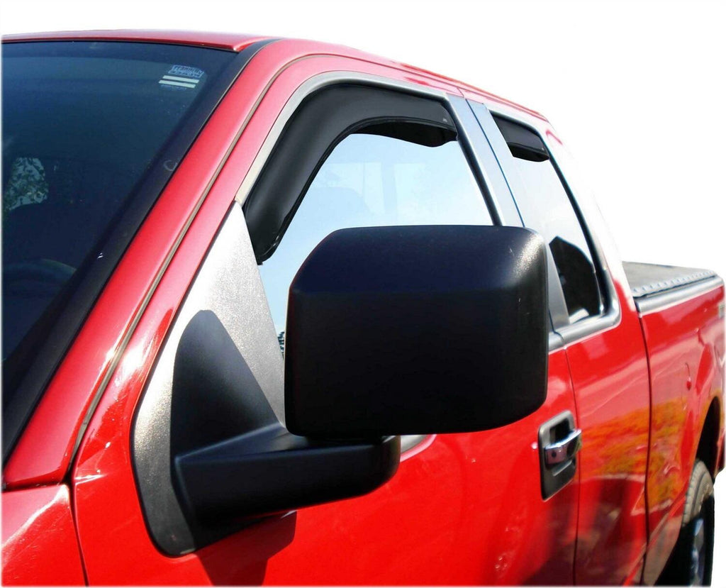 Auto Ventshade AVS 194888 Ventvisor Deflector; Smoke; In-Channel; 4 pc. for Select Toyota Tundra
