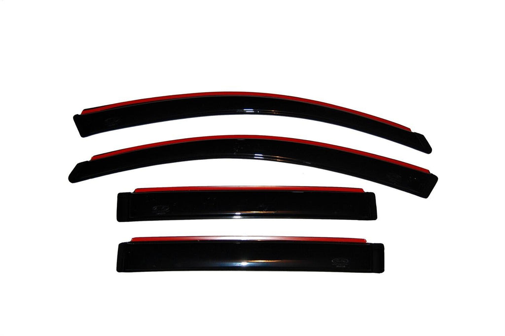 Auto Ventshade AVS 194837 Ventvisor Deflector; Smoke; In-Channel; 4 pc. for Select Chrysler Pacifica
