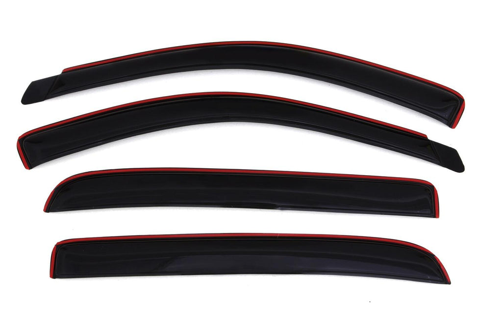 Auto Ventshade AVS 194845 Ventvisor Deflector; Smoke; In-Channel; 4 pc. for Select Dodge Ram 1500, Dodge Ram 2500, Dodge Ram
