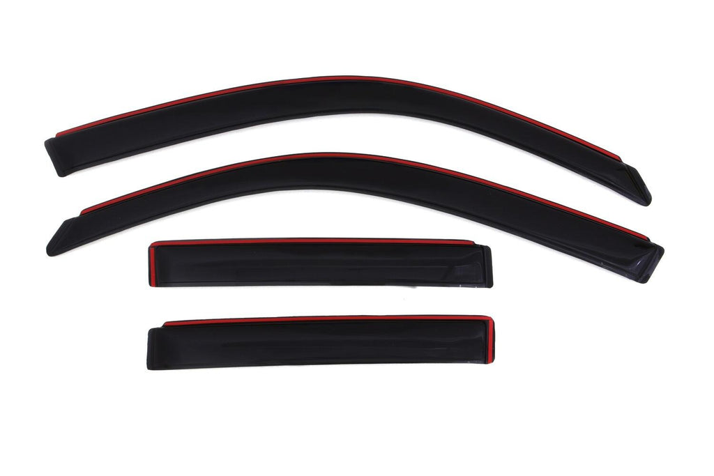 Auto Ventshade AVS 194924 Ventvisor Deflector; Smoke; In-Channel; 4 pc. for Select Toyota 4Runner