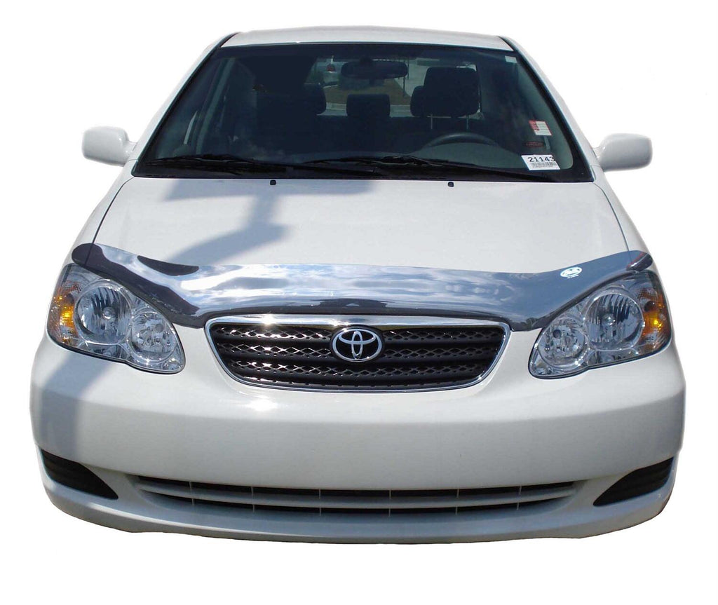 Auto Ventshade AVS 20554 Carflector Hood Shield; Smoke for Select Toyota Corolla
