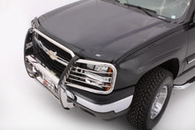Load image into Gallery viewer, Auto Ventshade AVS 23252 Bugflector Hood Shield; Smoke for Select Chevrolet Avalanche 1500, Chevrolet Avalanche 2500, Chevrolet Silverado 1500, Chevrolet Silverado HD, Chevrolet Silverado 2500, Chevrolet Silverado HD, Chevrolet Silverado