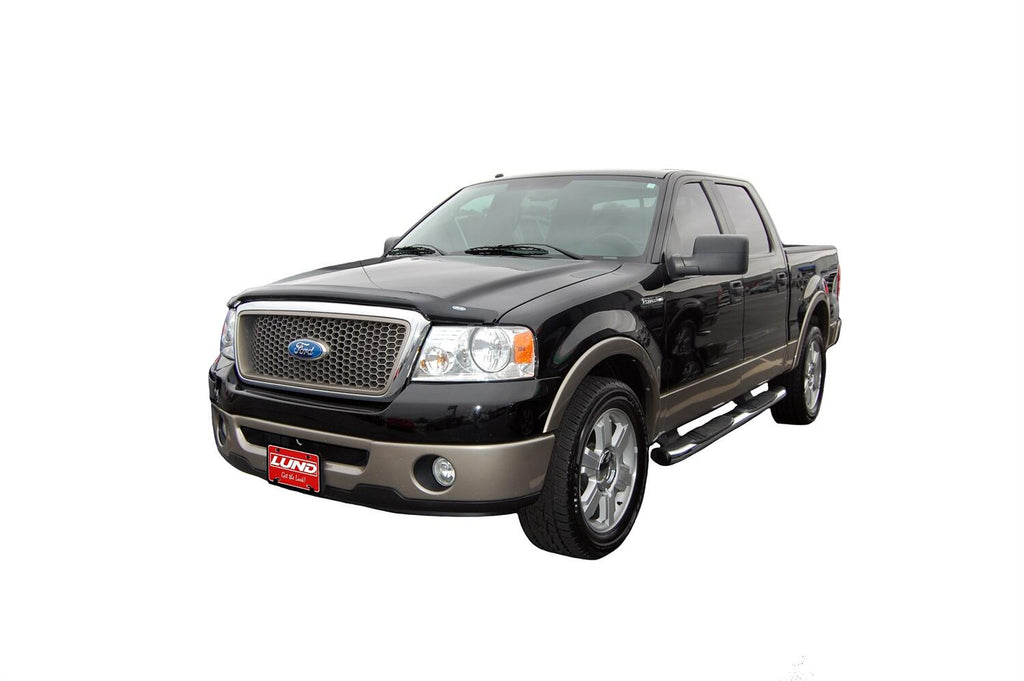Auto Ventshade AVS 23815 Bugflector Hood Shield; Smoke for Select Ford F-150, Lincoln Mark LT