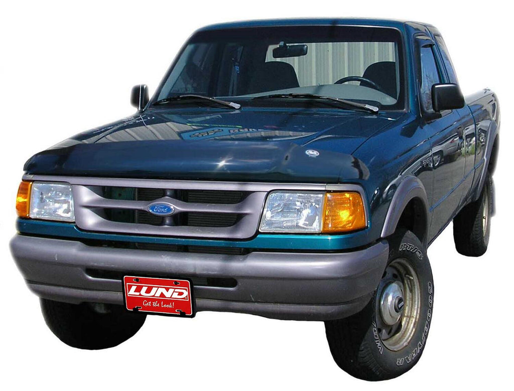 Auto Ventshade AVS 24854 Bugflector II Hood Shield; Smoke for Select Ford Ranger