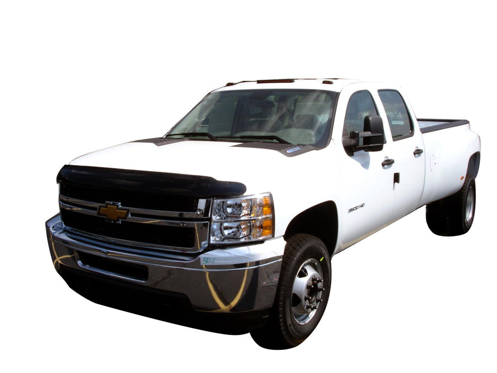 Auto Ventshade AVS 25102 Bugflector II Hood Shield; Smoke for Select Chevrolet Silverado HD, Chevrolet Silverado HD